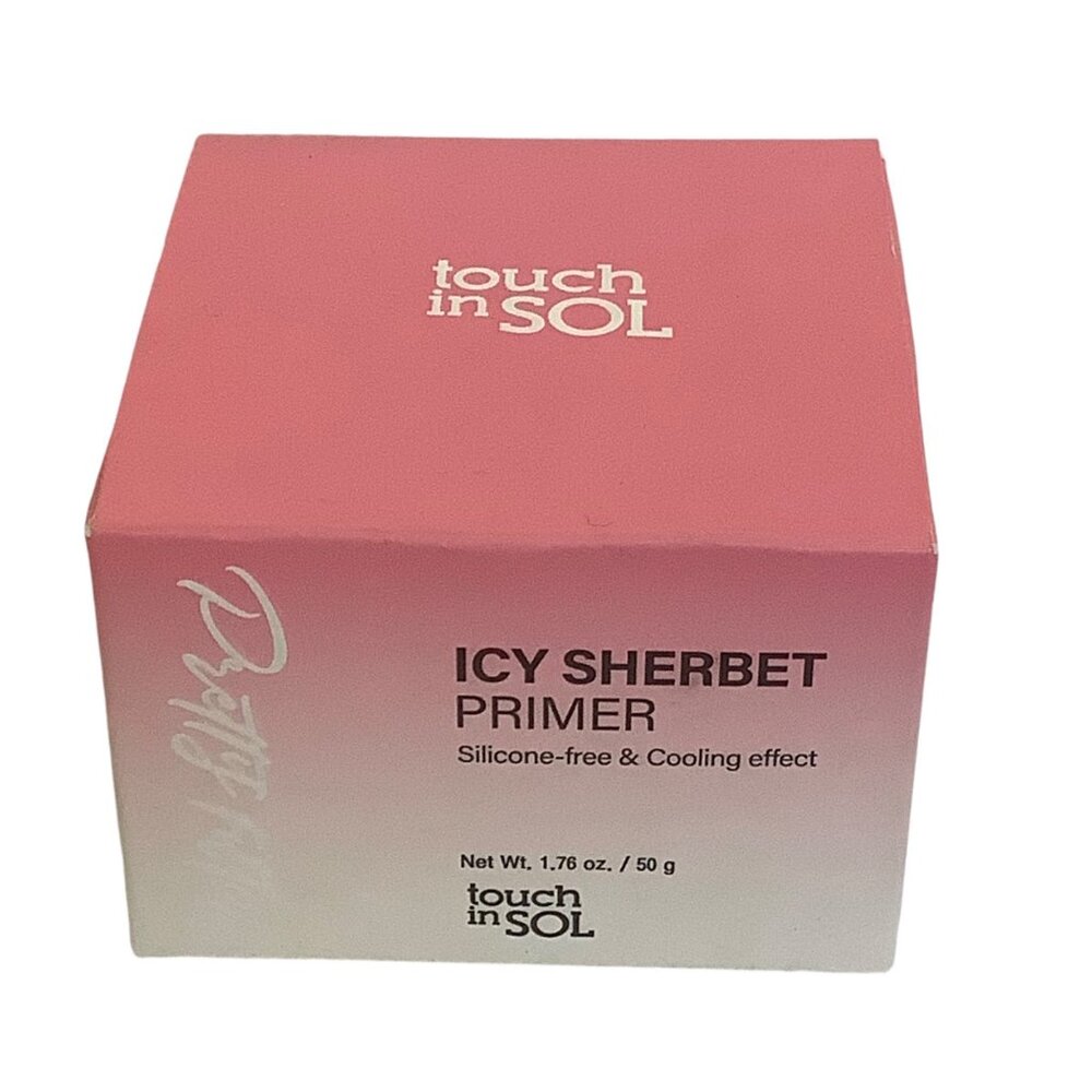 Touch In Sol Pretty Filter Icy Sherbet Primer 1.76 Oz Silicone-Free Cooling NEW